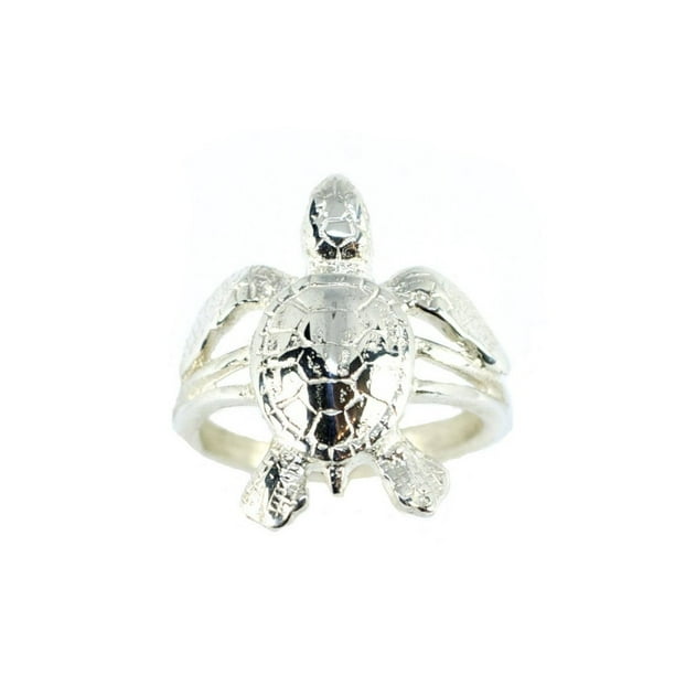 Sterling Silver Details about Beautiful Sea Turtle Ring Sterling Silver Details about Beautiful Sea Turtle Ring